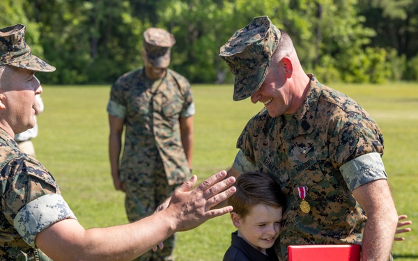 Michigan native promoted to top enlisted rank in the Marine Corps