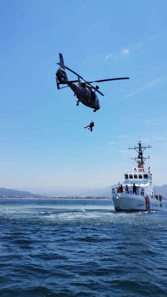 Coast Guard, SEMAR participate in SAREX 2024