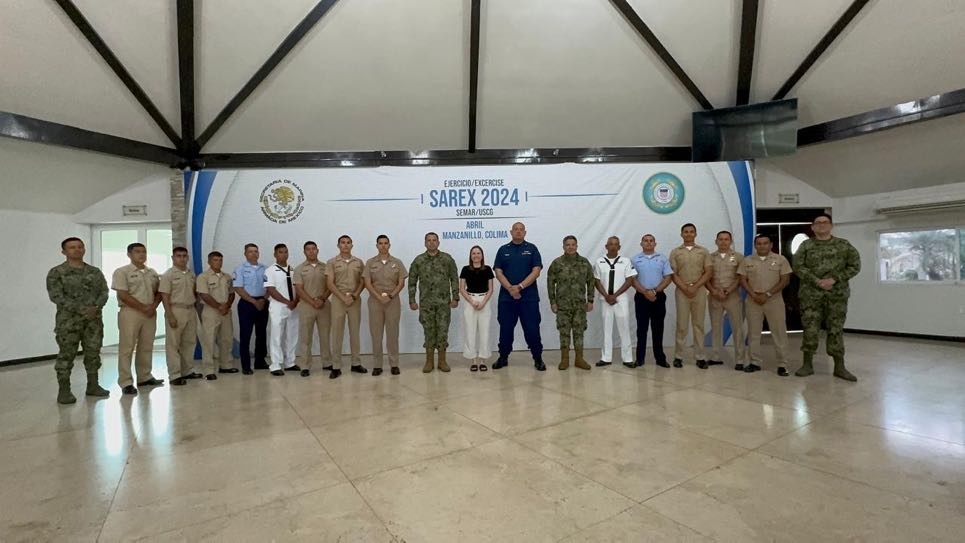 Coast Guard, SEMAR participate in SAREX 2024