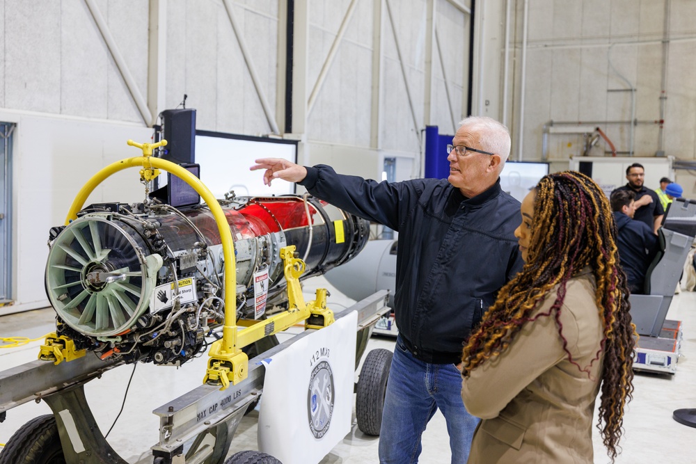 Team Edwards meet local youths during Aerospace Valley Career Fair