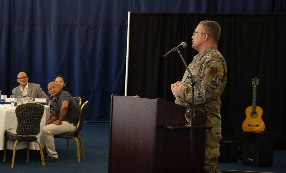 Chief of Chaplains celebrates with Andersen AFB