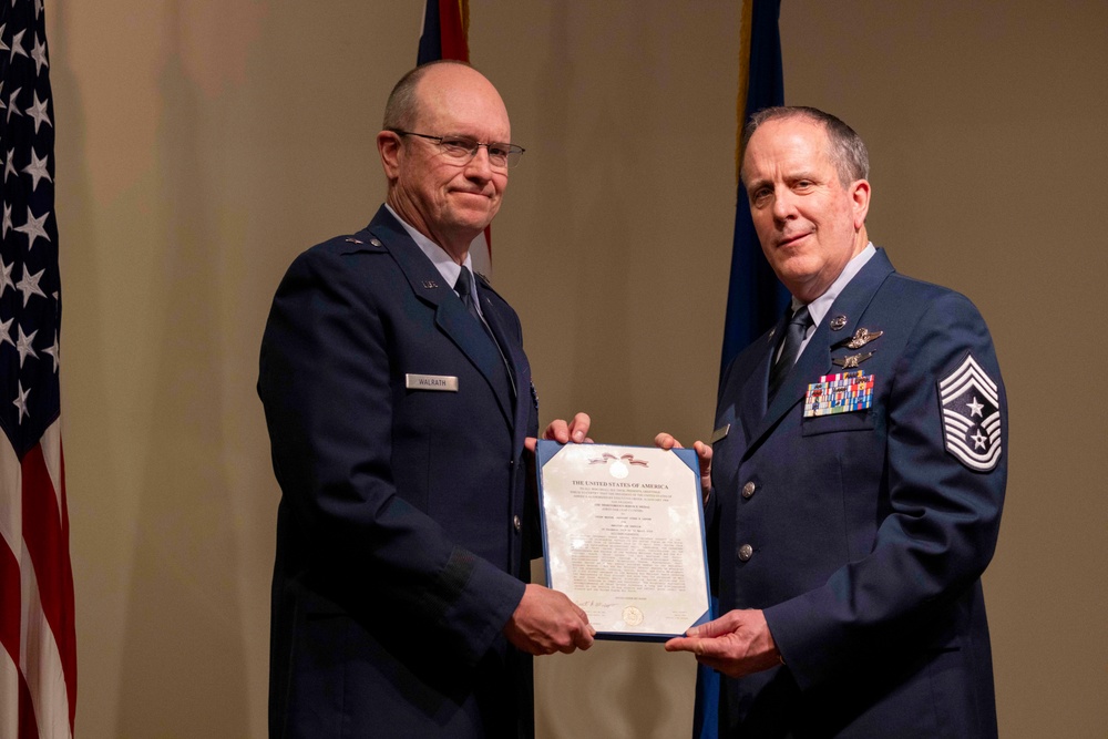 Chief Master Sergeant Svend Larsen Retires
