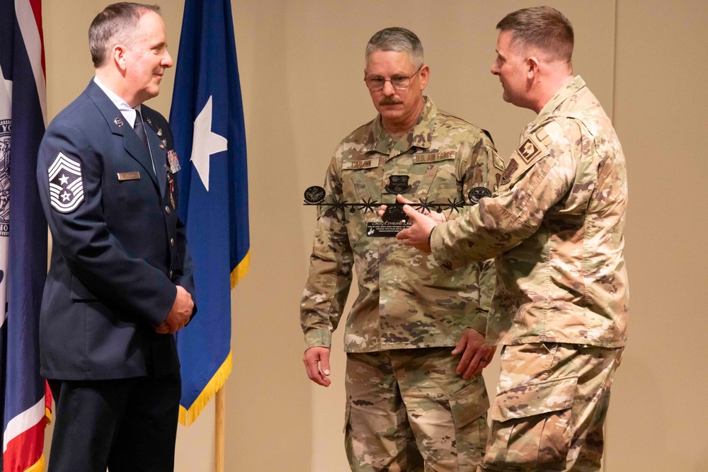 Chief Master Sergeant Svend Larsen Retires