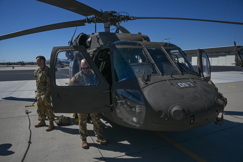 2nd Battalion, 211th Aviation Regiment Conducts Aerial Gunnery Training