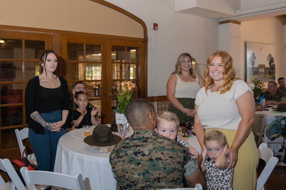 Volunteer Appreciation Event at MCRD