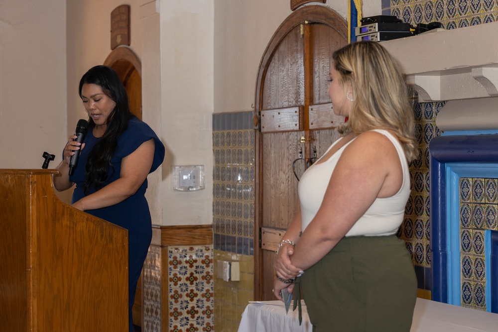 Volunteer Appreciation Event at MCRD