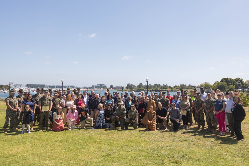 Volunteer Appreciation Event at MCRD