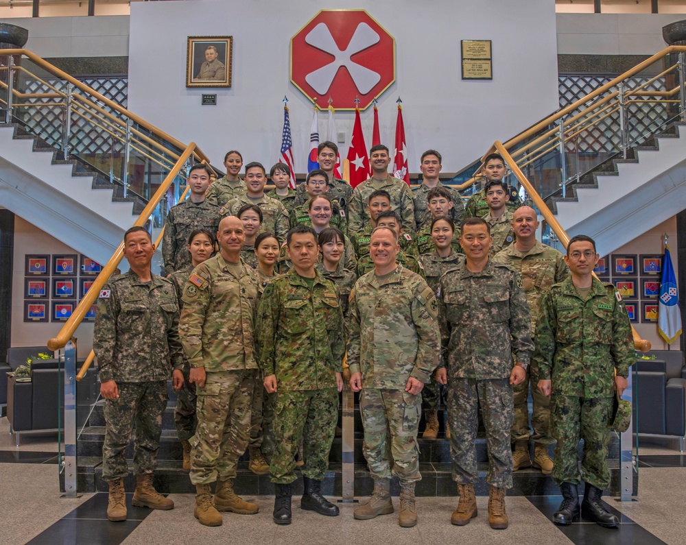 Eighth Army hosts officers from Korea, Japan, in annual Trilateral Symposium