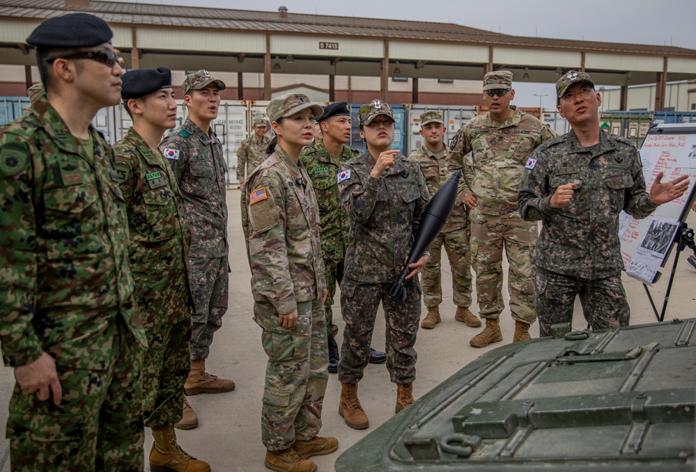 Eighth Army hosts junior officers from Korea, Japan for Trilateral Symposium