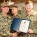 USS Tripoli engineers recive Awards