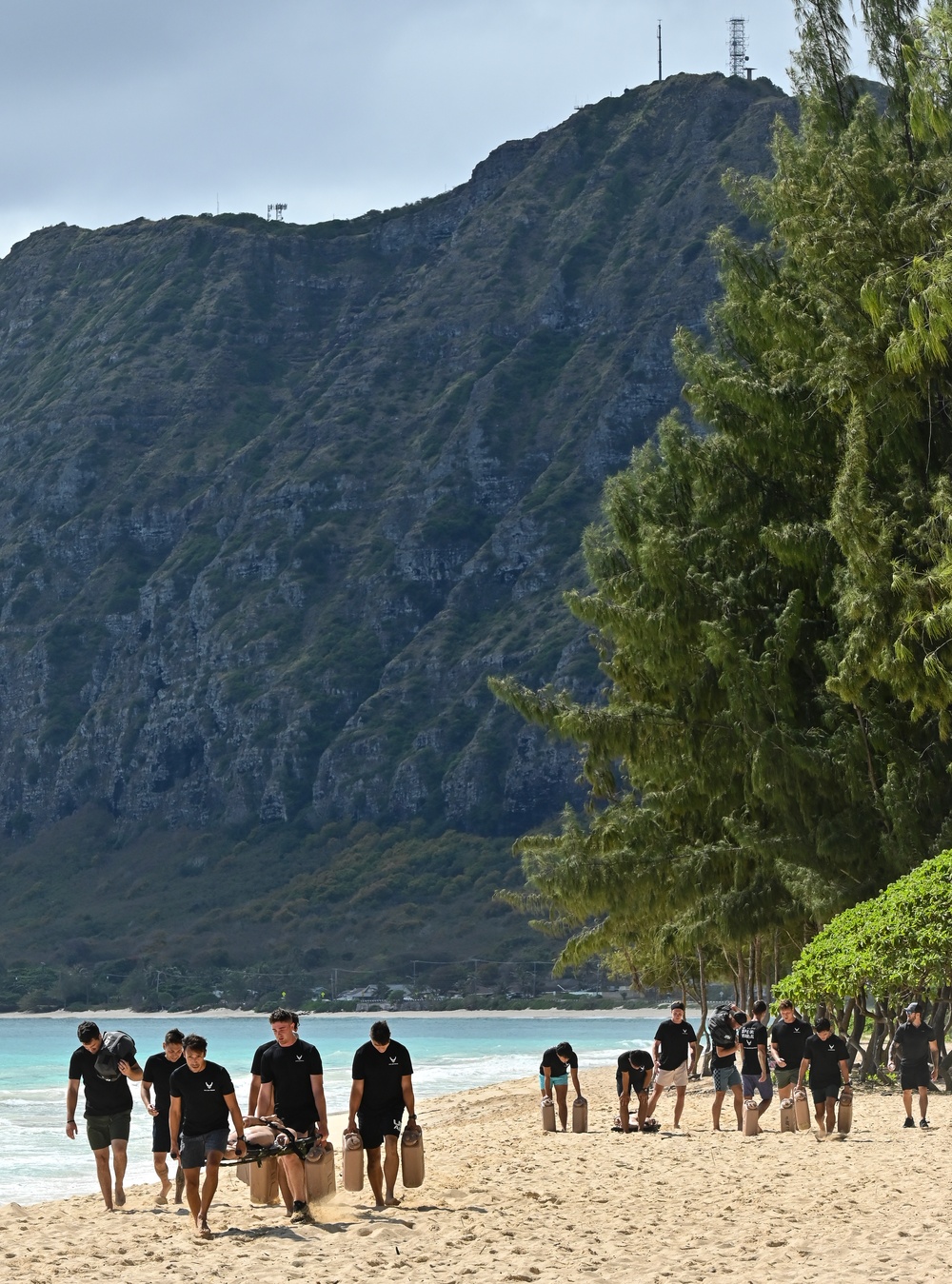 U.S. Air Force Special Warfare Recruit Beach Training