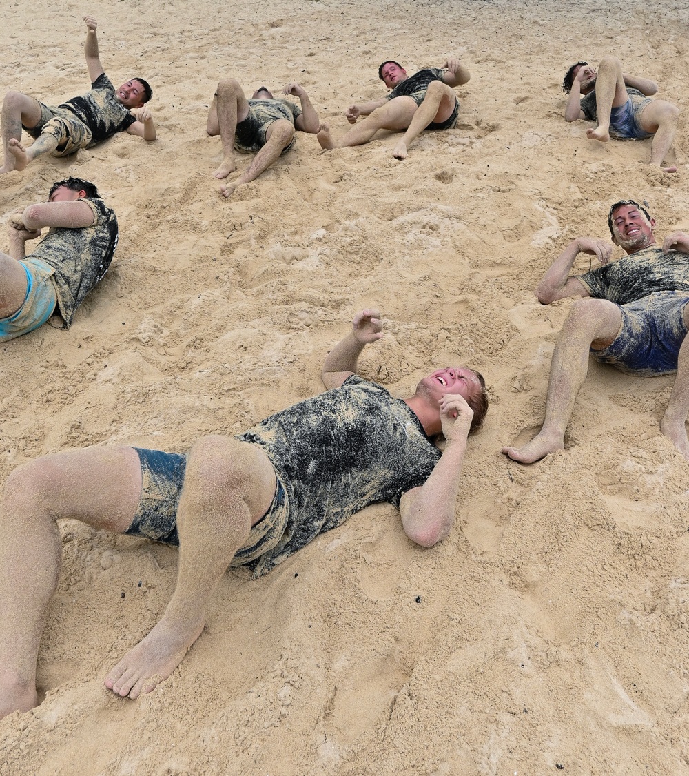 U.S. Air Force Special Warfare Recruit Beach Training