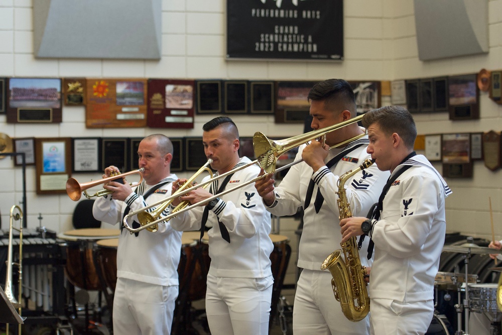 Navy Band Southwest Performs at Phoenix Navy Week 2024