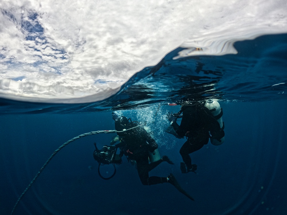 EODMU5 JMSDF Diving Operations