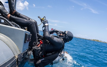 EODMU5 JMSDF Diving Operations
