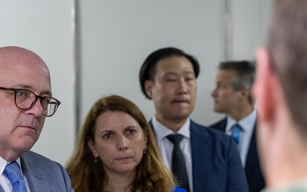 The Honorable Robert P. Storch, DoD IG Visits USNMRTC Yokosuka