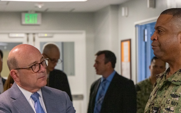 The Honorable Robert P. Storch, DoD IG Visits USNMRTC Yokosuka