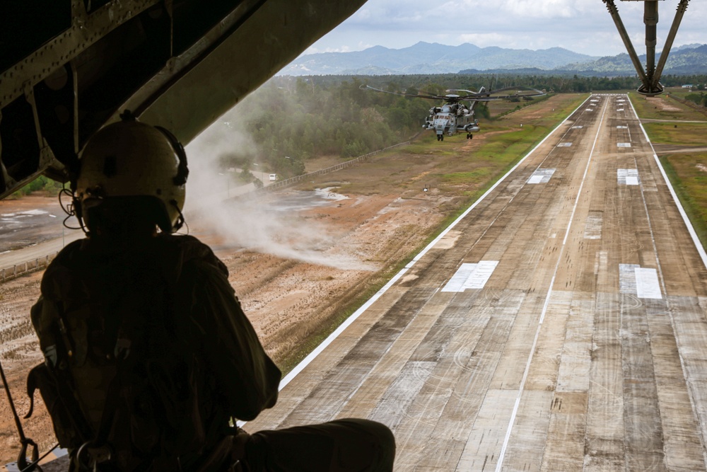 Balikatan 24: U.S., Philippine Marines Rehearse Airfield Security Training