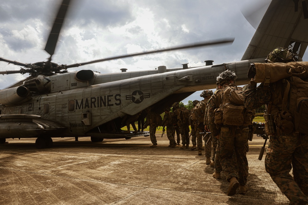 Balikatan 24: U.S., Philippine Marines Rehearse Airfield Security Training