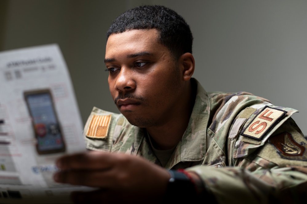374th Security Forces Squadron conducts heavy weapons training at Camp Fuji