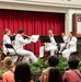 US Pacific Fleet Band woodwind quartet performs during a public concert at Ala Moana Center.