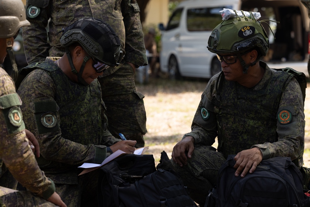 Balikatan 24: Explosive Ordnance Disposal Counter-IED Class