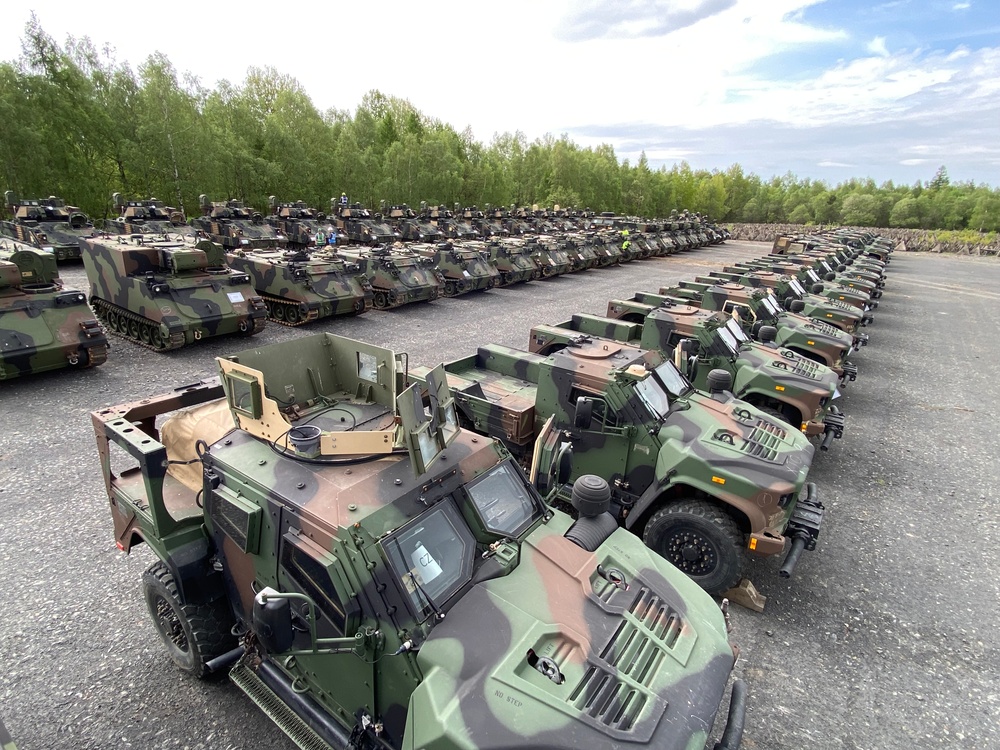 APS-2 grid set in Czechia for DEFENDER 24, ready for issue to WV Army National Guard