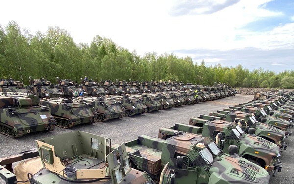 APS-2 grid set in Czechia for DEFENDER 24, ready for issue to WV Army National Guard