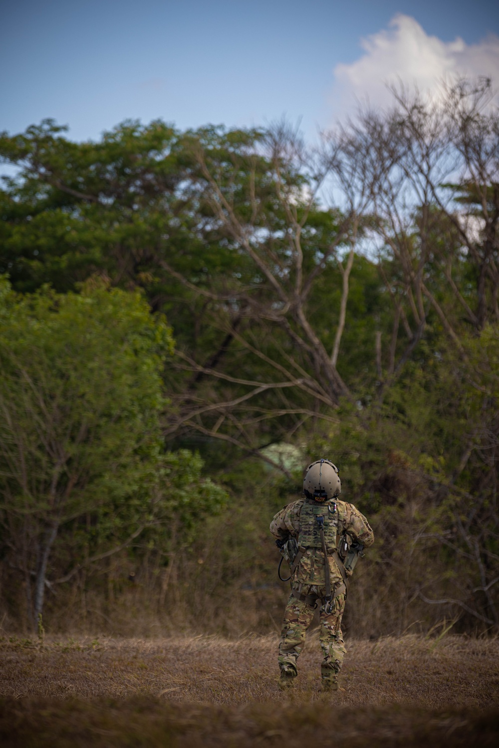 U.S. Army Soldiers conduct MEDEVAC training