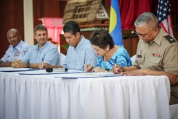 Guam National Guard launches State Partnership with Palau