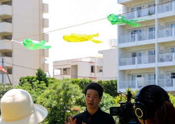 Camp Kinser Aja River clean up