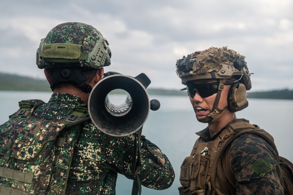 Balikatan 24: U.S. Marines, Philippine Marines Conduct Bilateral Firing Range