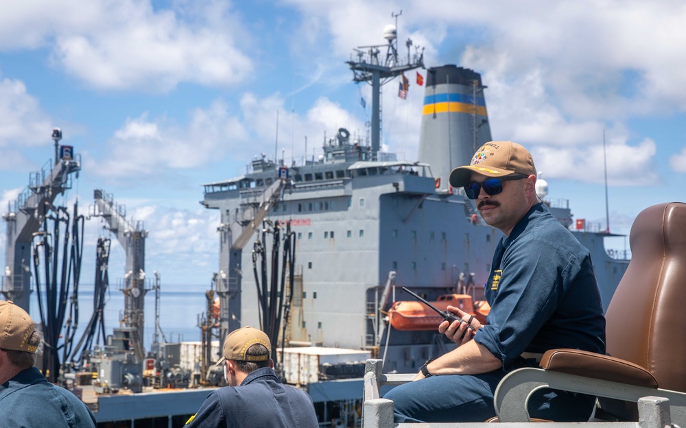 DVIDS - Images - USS Russell (DDG 59) refuels and replenishes at sea ...