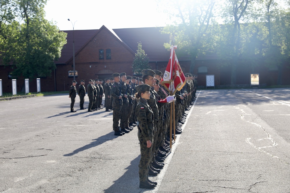 1st Polish Aviation Brigade Constitution Day Ceremony