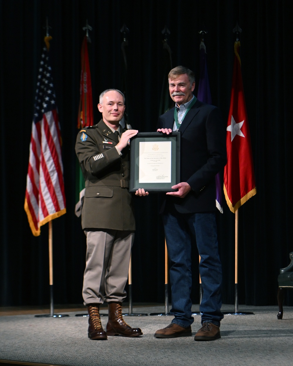 Distinguished and Honorary Members of the Regiments Ceremony