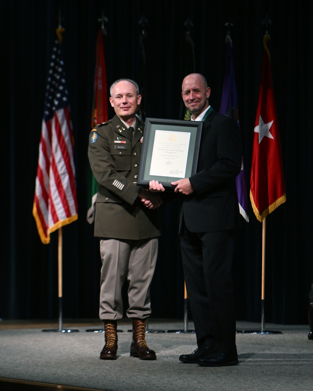Distinguished and Honorary Members of the Regiments Ceremony