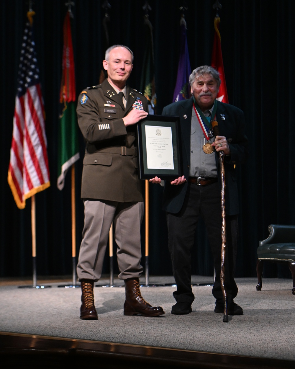 Distinguished and Honorary Members of the Regiments Ceremony