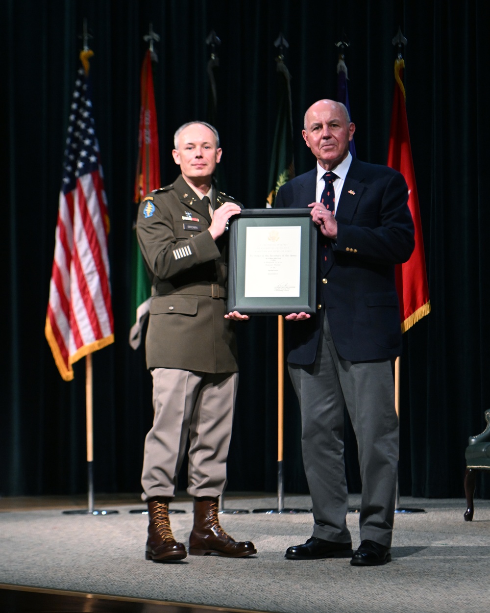 Distinguished and Honorary Members of the Regiments Ceremony