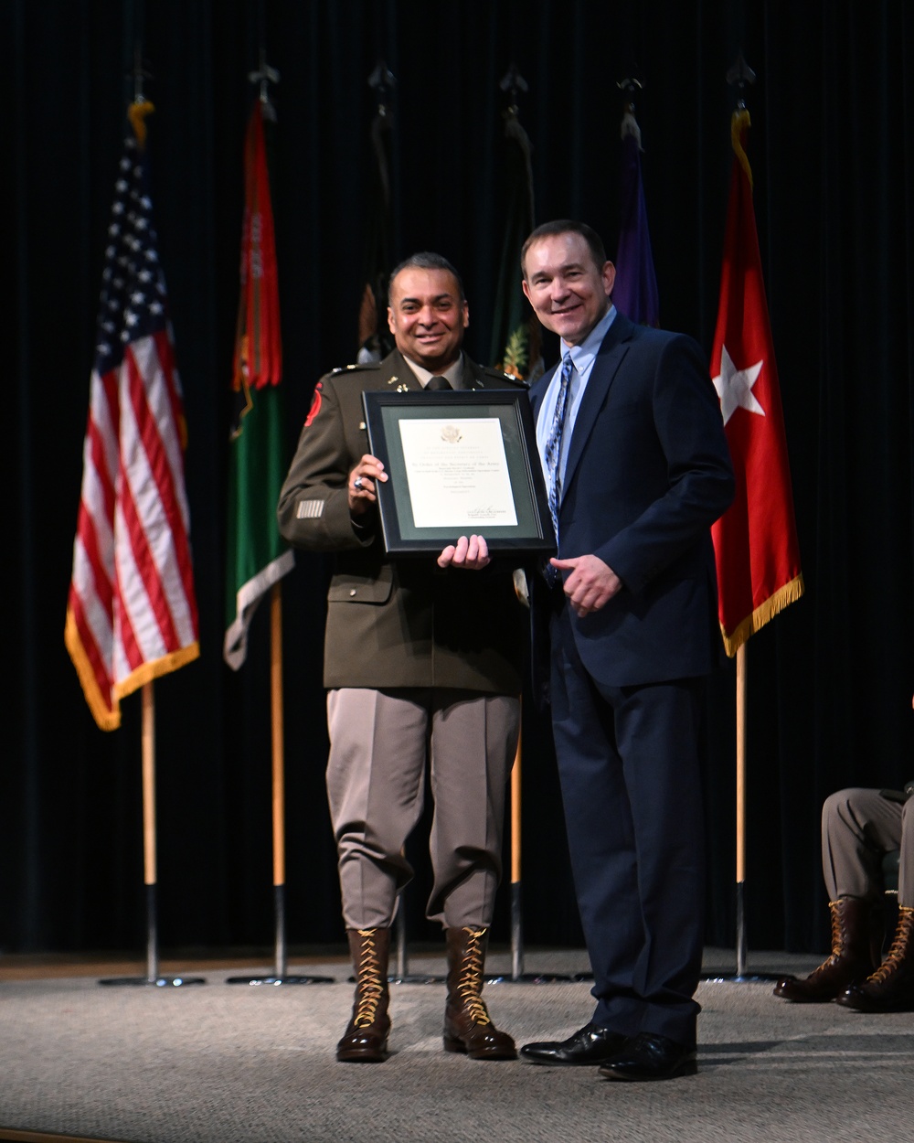 Distinguished and Honorary Members of the Regiments Ceremony