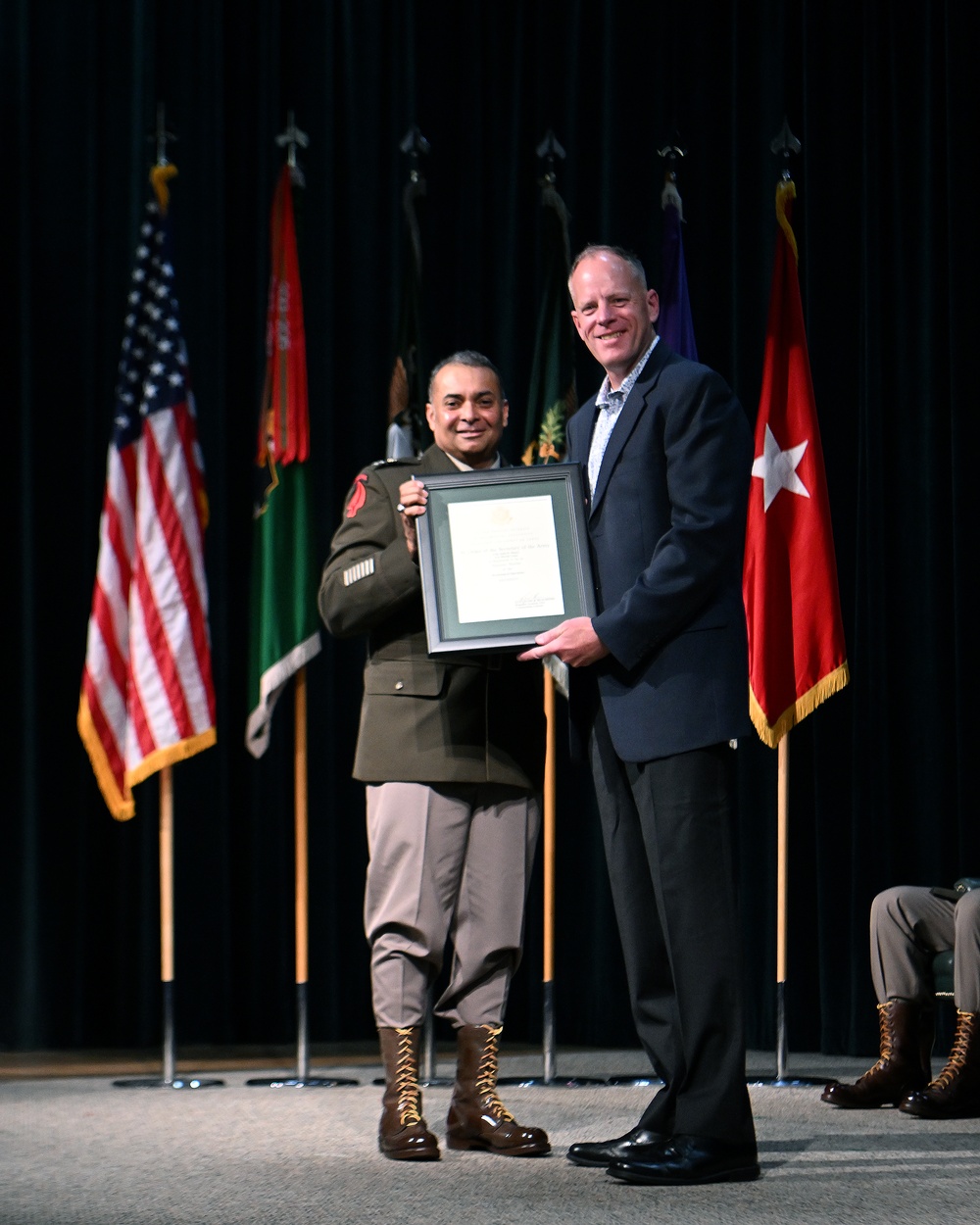 Distinguished and Honorary Members of the Regiments Ceremony