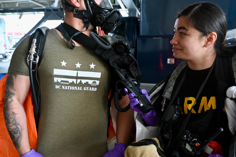 33rd WMD-CST participates in Pharmaceutical-Based Agents (PBA) exercise