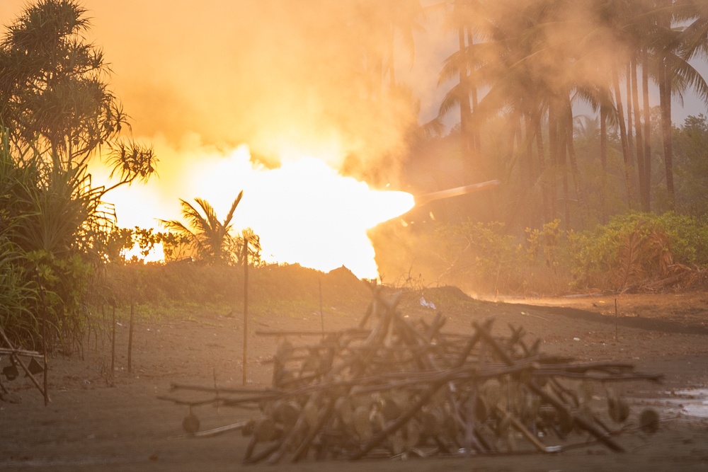 Balikatan 24: 1st MDTF HIMARS Live Fire