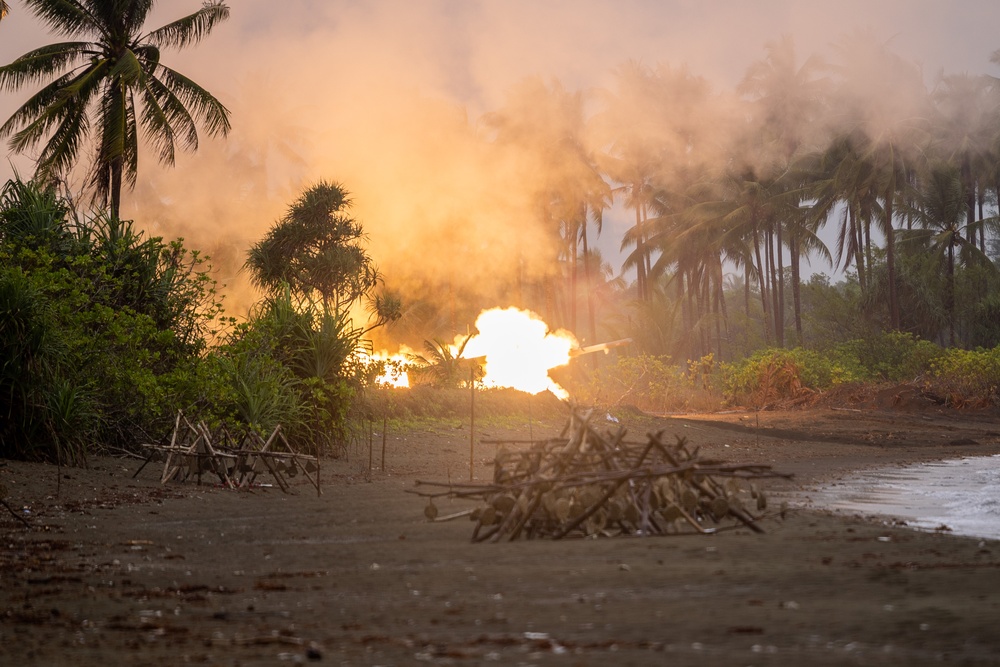 Balikatan 24: 1st MDTF HIMARS Live Fire