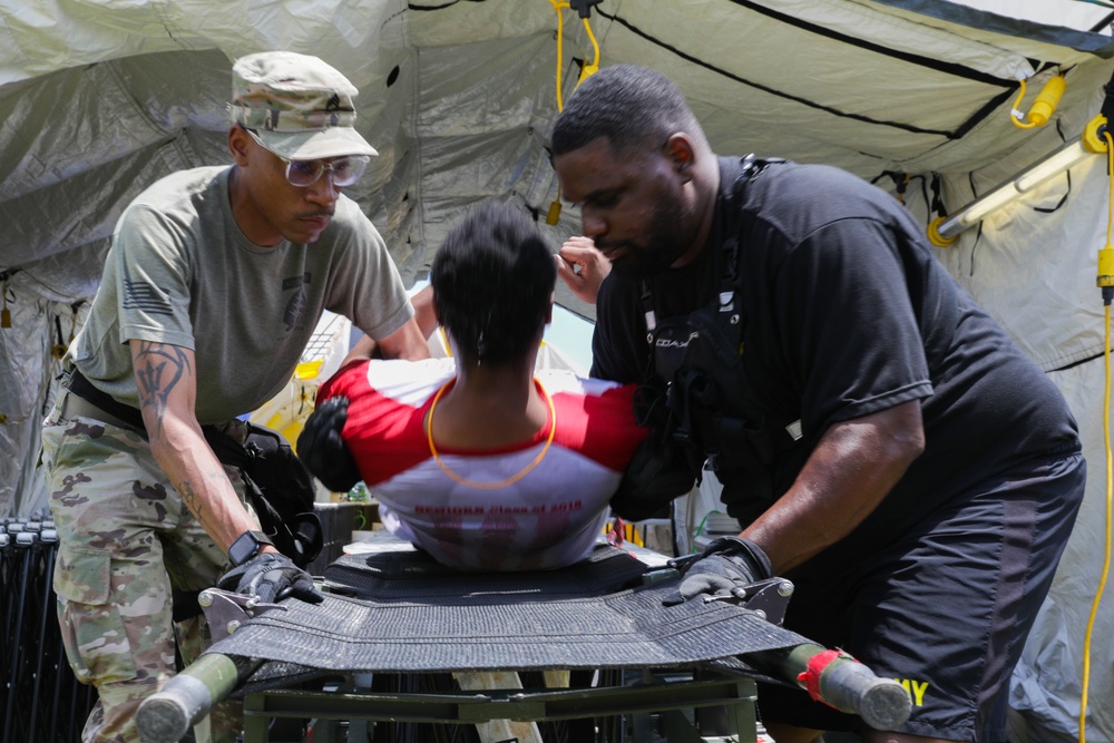 Alabama National Guard CERF-P training during Vigilant Guard