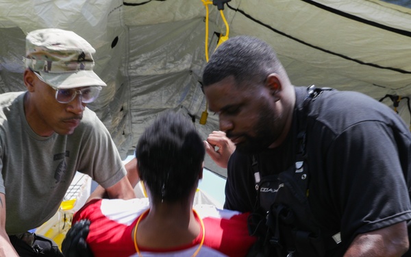 Alabama National Guard CERF-P training during Vigilant Guard