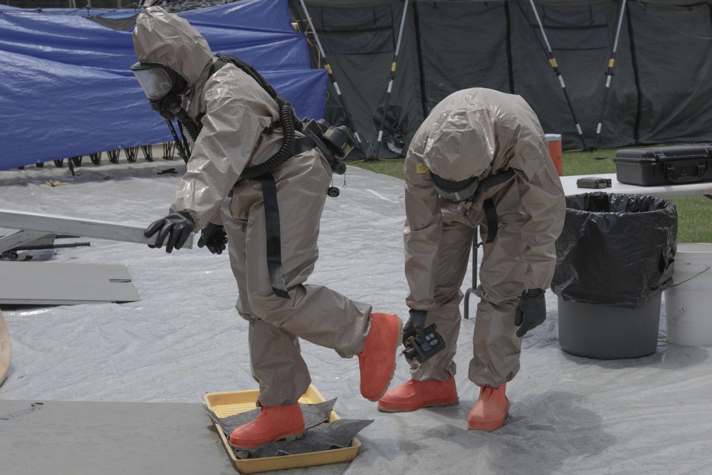 Alabama National Guard CERF-P training during Vigilant Guard