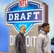 Joint Armed Forces Color Guard at the 2024 NFL Draft
