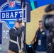 Joint Armed Forces Color Guard at the 2024 NFL Draft