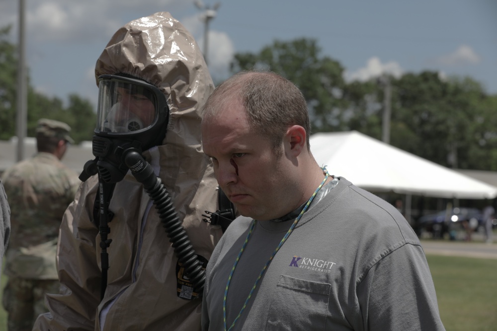 Alabama National Guard CERF-P training during Vigilant Guard