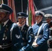 Joint Armed Forces Color Guard at the 2024 NFL Draft